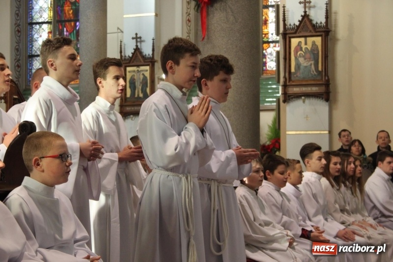 Zdjęcie w galerii na portalu naszraciborz.pl: Ministranci z powiatu raciborskiego przyjęli funkcję lektora  wiadomości z regionu