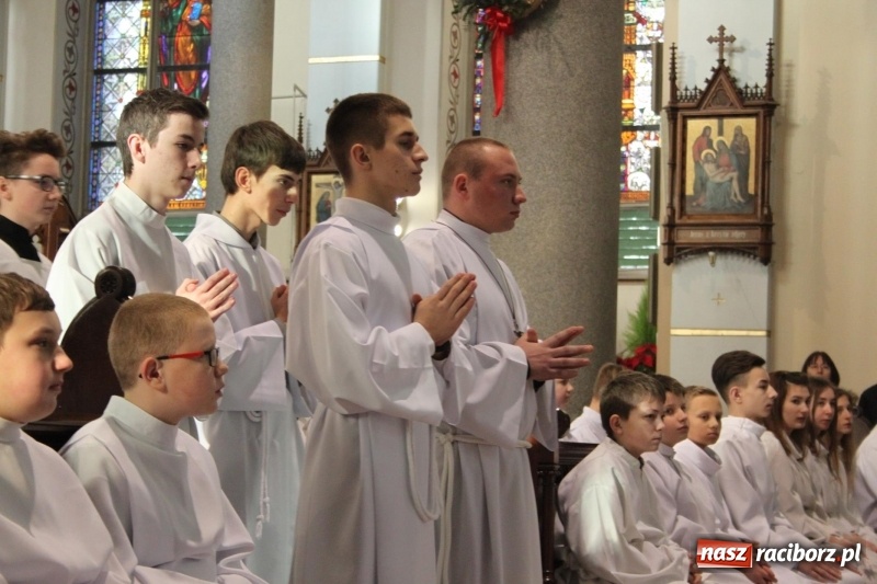 Zdjęcie w galerii na portalu naszraciborz.pl: Ministranci z powiatu raciborskiego przyjęli funkcję lektora  wiadomości z regionu