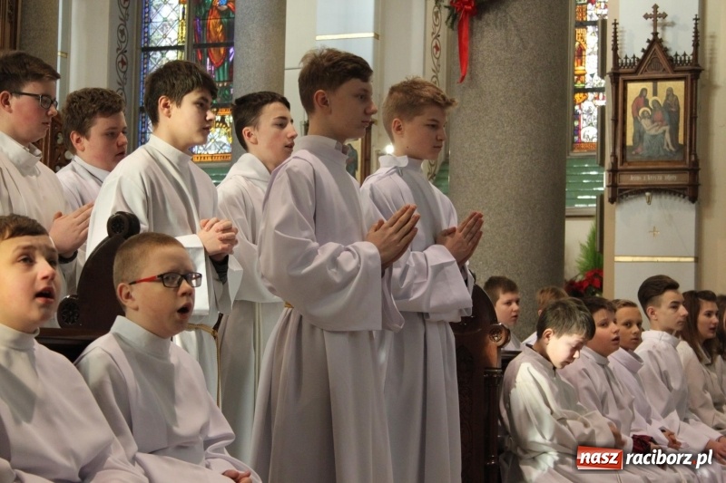 Zdjęcie w galerii na portalu naszraciborz.pl: Ministranci z powiatu raciborskiego przyjęli funkcję lektora  wiadomości z regionu