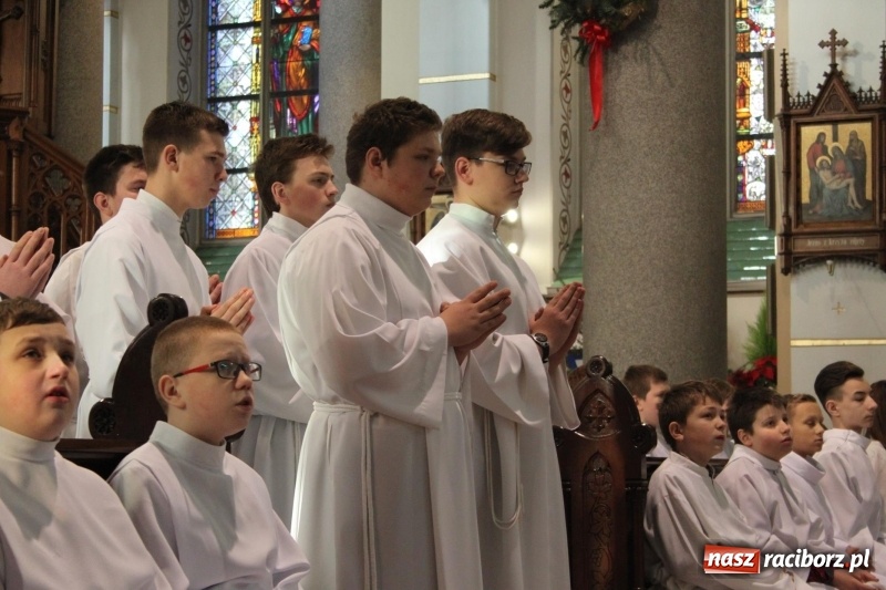 Zdjęcie w galerii na portalu naszraciborz.pl: Ministranci z powiatu raciborskiego przyjęli funkcję lektora  wiadomości z regionu