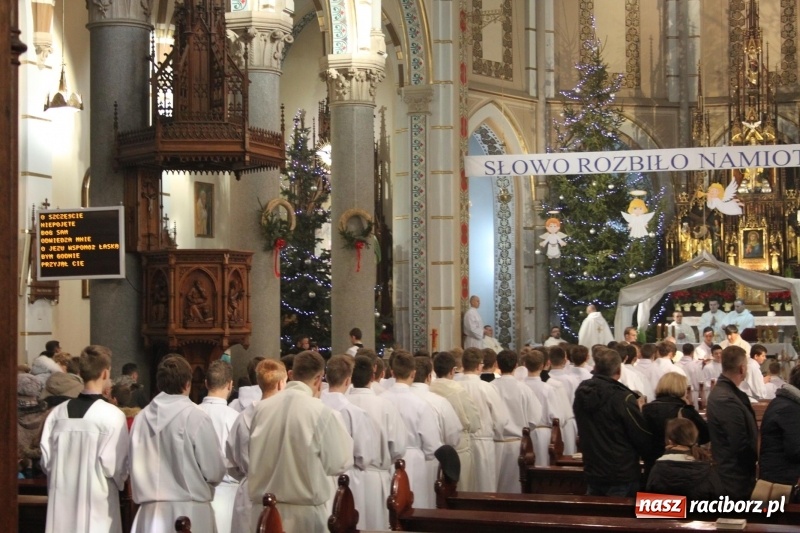 Zdjęcie w galerii na portalu naszraciborz.pl: Ministranci z powiatu raciborskiego przyjęli funkcję lektora  wiadomości z regionu