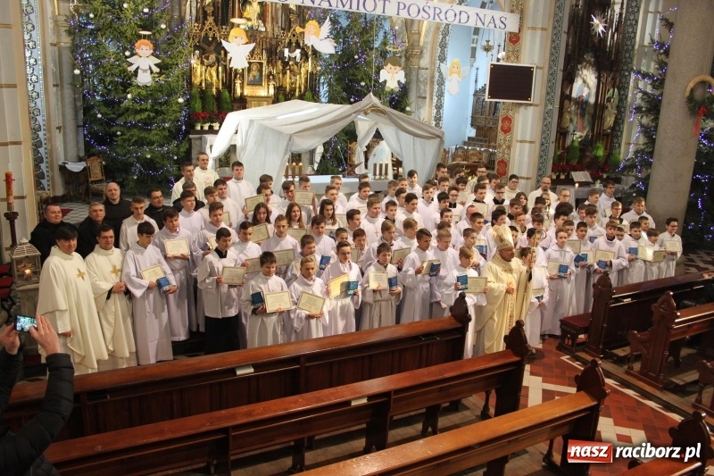 Zdjęcie w galerii na portalu naszraciborz.pl: Ministranci z powiatu raciborskiego przyjęli funkcję lektora  wiadomości z regionu