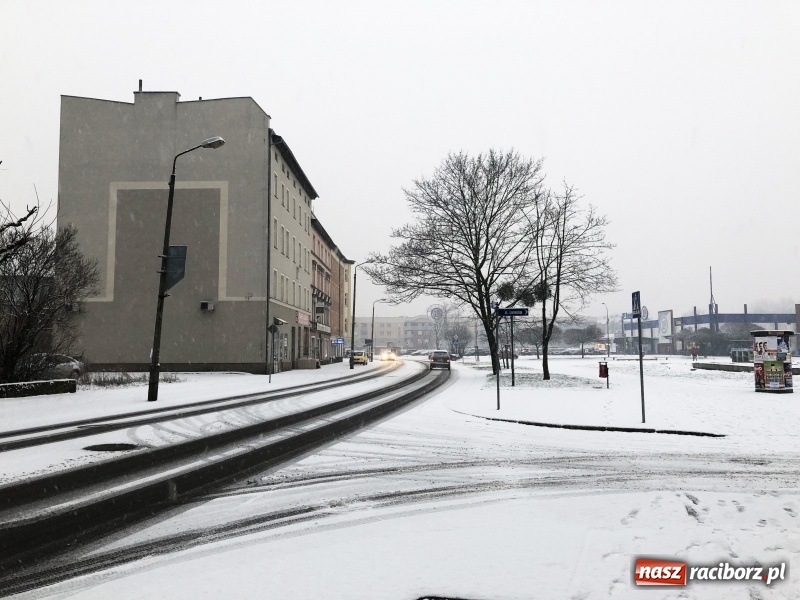 Zdjęcie w galerii na portalu naszraciborz.pl: Zima zawitała do Raciborza. Zobacz, jak miasto prezentuje się w śnieżnej scenerii  wiadomości z regionu