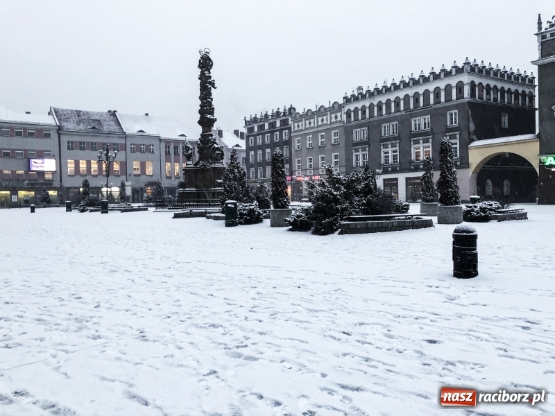 Zdjęcie w galerii na portalu naszraciborz.pl: Zima zawitała do Raciborza. Zobacz, jak miasto prezentuje się w śnieżnej scenerii  wiadomości z regionu