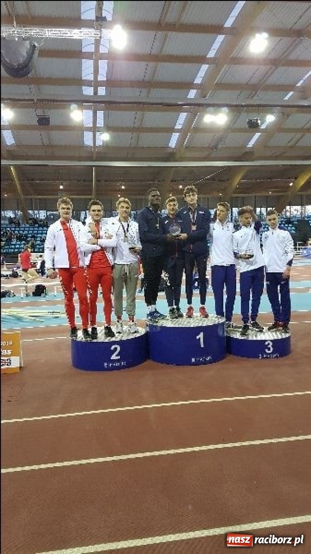 Zdjęcie w galerii na portalu naszraciborz.pl: Lekka atletyka. Dobry start Szymona Dziuby wiadomości z regionu