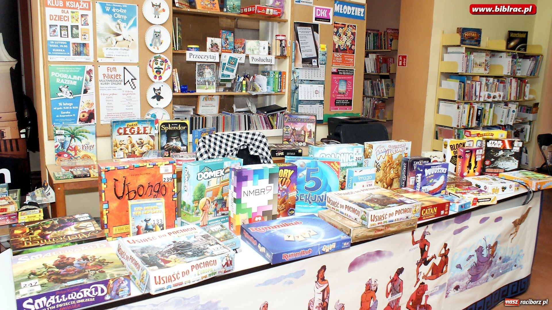 Zdjęcie w galerii na portalu naszraciborz.pl: Noc z Grami bez Prądu w bibliotece za nami wiadomości z regionu