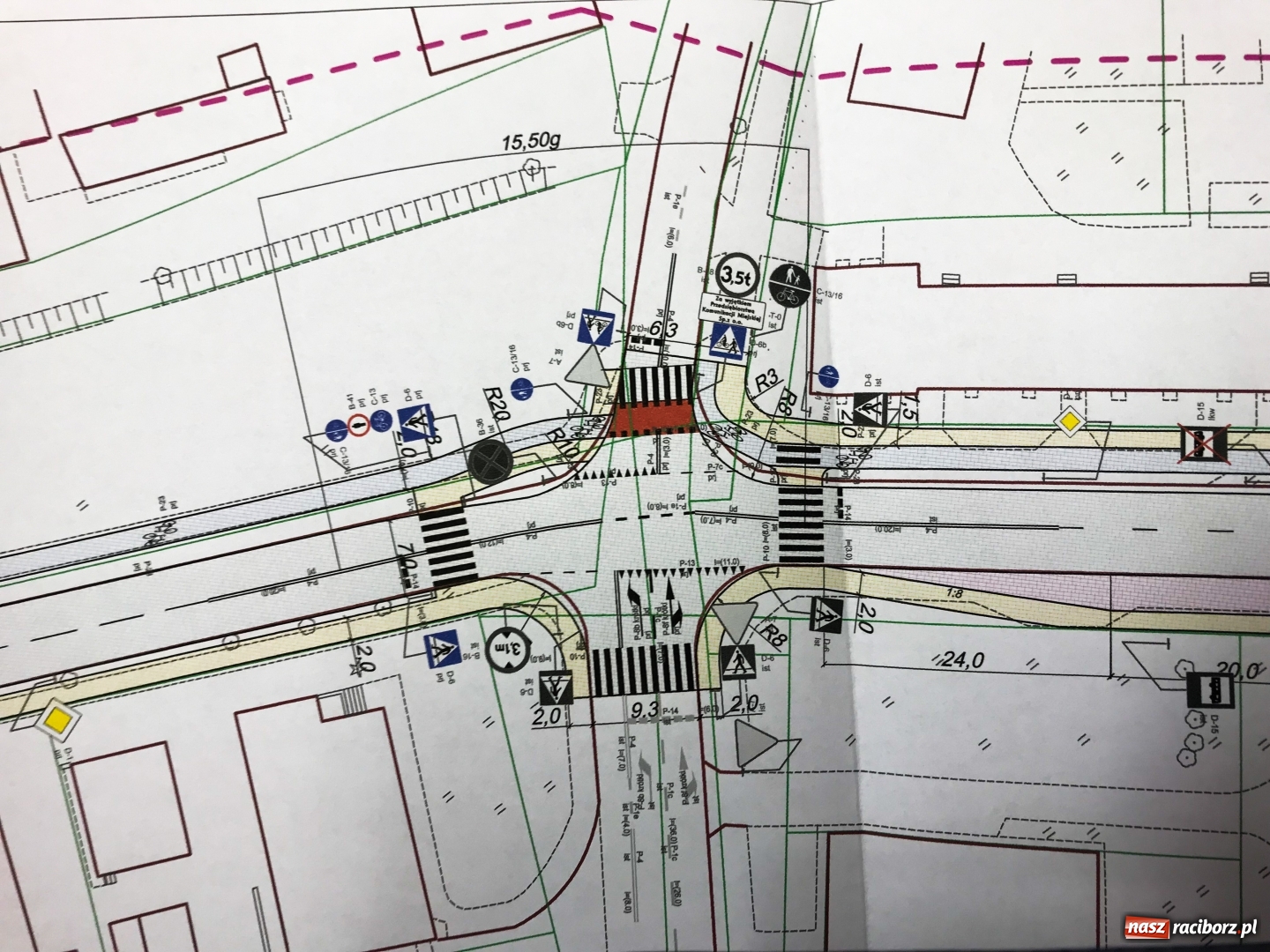 Zdjęcie w galerii na portalu naszraciborz.pl: Ulica Kościuszki poważnie zmieni swój wygląd  wiadomości z regionu