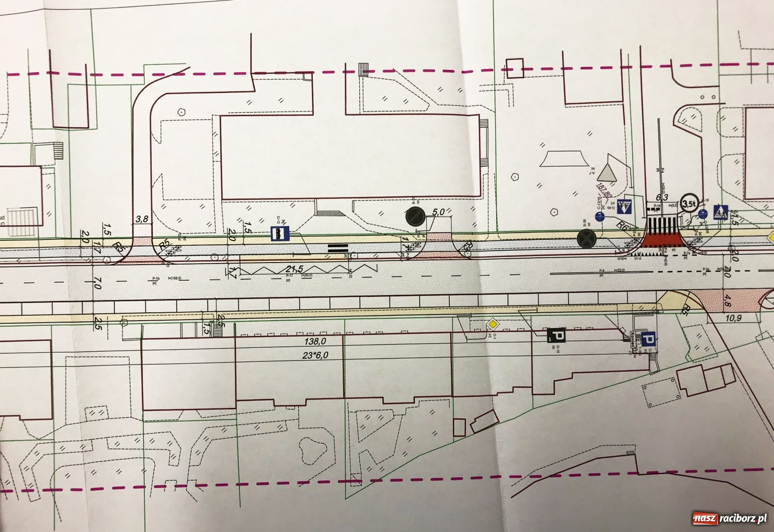Zdjęcie w galerii na portalu naszraciborz.pl: Ulica Kościuszki poważnie zmieni swój wygląd  wiadomości z regionu