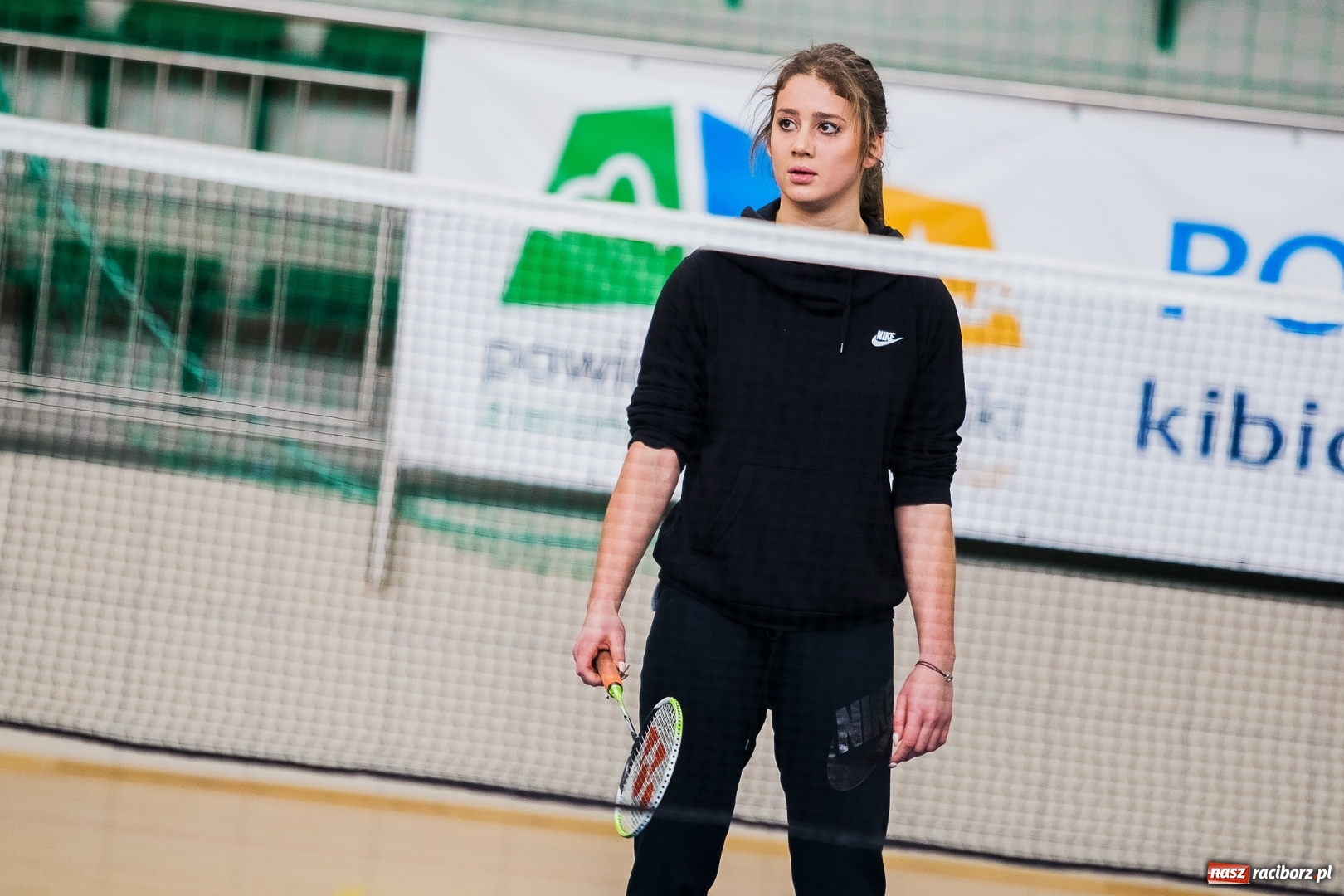 Zdjęcie w galerii na portalu naszraciborz.pl: Finał miejski w badmintonie szkół ponagimnazjalnych wiadomości z regionu