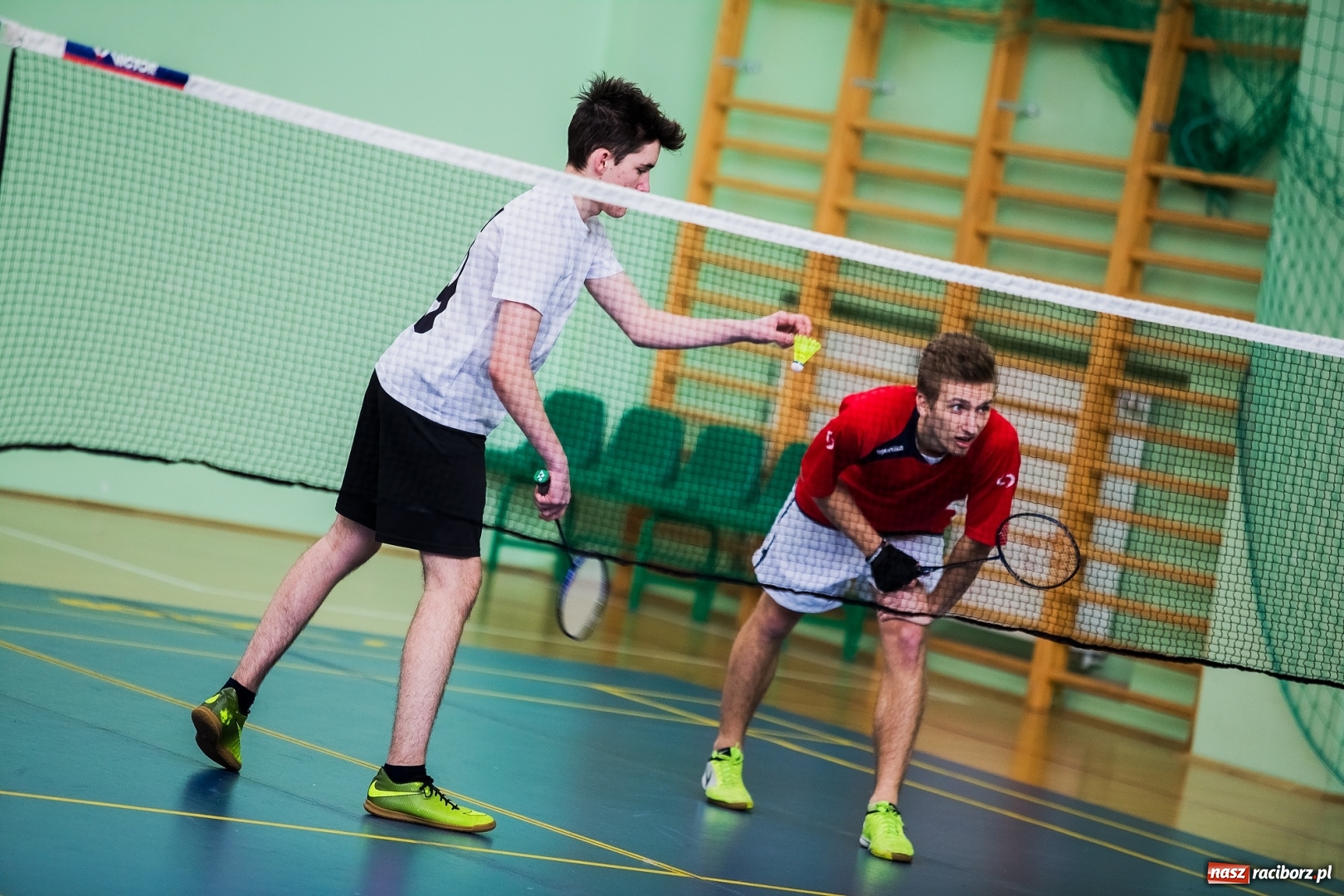 Zdjęcie w galerii na portalu naszraciborz.pl: Finał miejski w badmintonie szkół ponagimnazjalnych wiadomości z regionu
