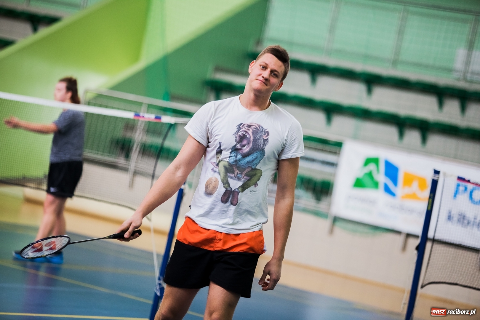 Zdjęcie w galerii na portalu naszraciborz.pl: Finał miejski w badmintonie szkół ponagimnazjalnych wiadomości z regionu