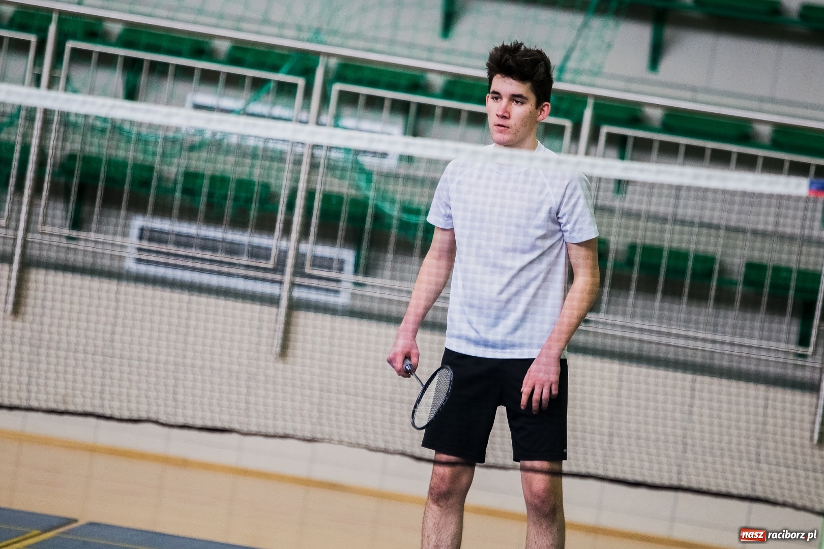 Zdjęcie w galerii na portalu naszraciborz.pl: Finał miejski w badmintonie szkół ponagimnazjalnych wiadomości z regionu