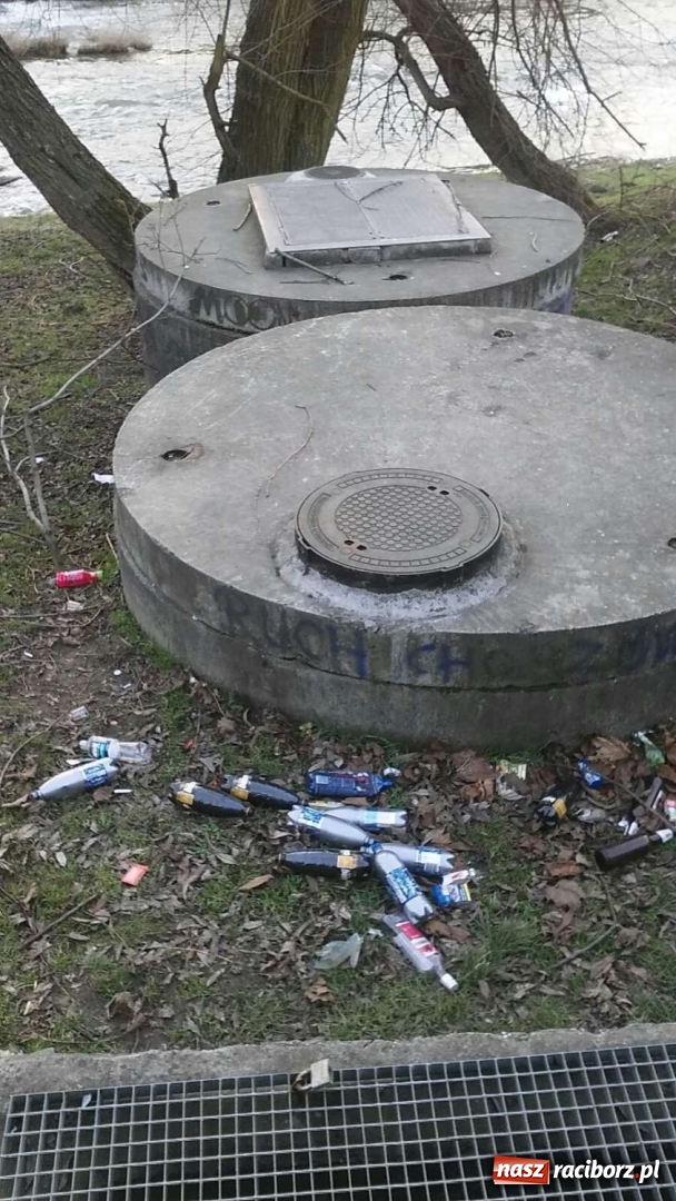 Zdjęcie w galerii na portalu naszraciborz.pl: Tak magistrat dba o czystość na bulwarach wiadomości z regionu