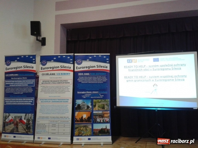 Zdjęcie w galerii na portalu naszraciborz.pl: Ready To Help – system wspólnej ochrony gmin granicznych w Euroregionie Silesia wiadomości z regionu