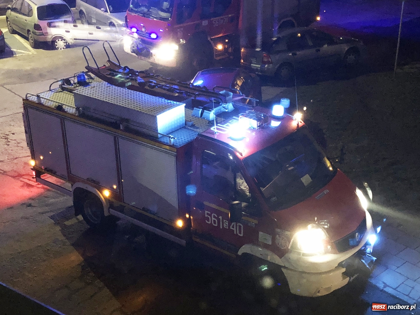 Zdjęcie w galerii na portalu naszraciborz.pl: CZAD w mieszkaniach przy ulicy Waryńskiego w Raciborzu! wiadomości z regionu