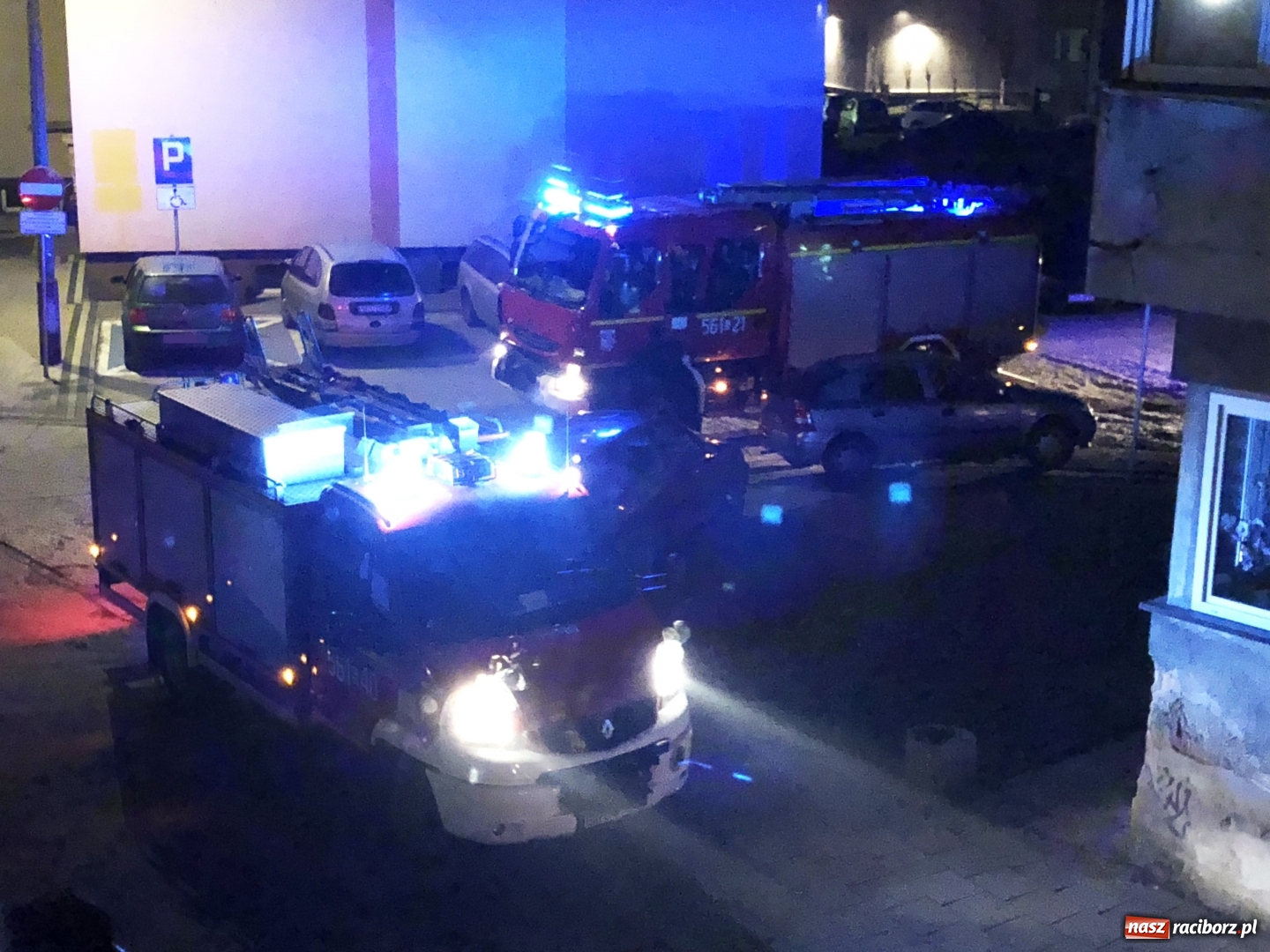 Zdjęcie w galerii na portalu naszraciborz.pl: CZAD w mieszkaniach przy ulicy Waryńskiego w Raciborzu! wiadomości z regionu