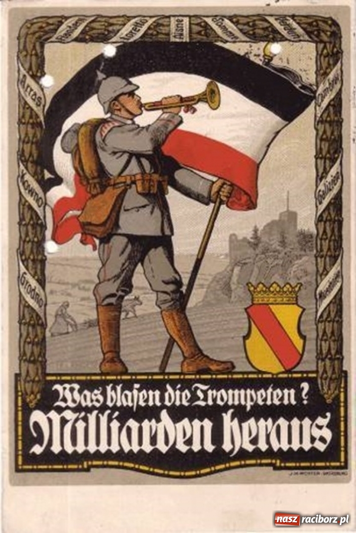 Zdjęcie w galerii na portalu naszraciborz.pl: Racibórz i ziemia raciborska w okresie wielkiej wojny 1914-1918 cz. 19  wiadomości z regionu