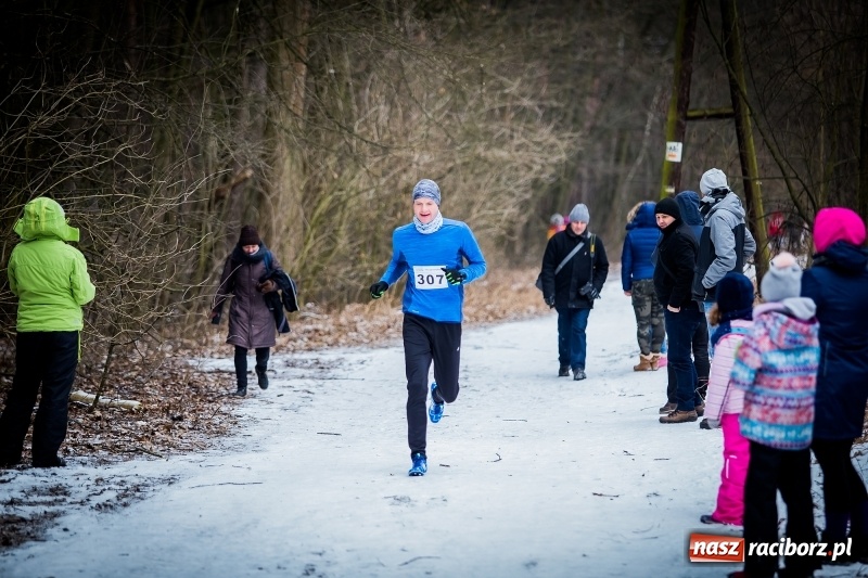Zdjęcie w galerii na portalu naszraciborz.pl: Mróz, lód i śnieg niestraszny biegaczom. Blisko 500 twardzieli pokonało trasę w Oborze wiadomości z regionu