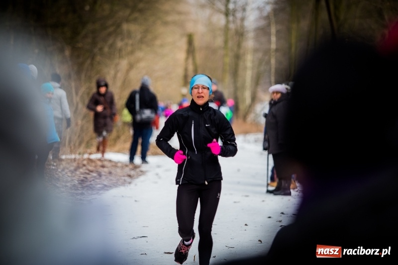 Zdjęcie w galerii na portalu naszraciborz.pl: Mróz, lód i śnieg niestraszny biegaczom. Blisko 500 twardzieli pokonało trasę w Oborze wiadomości z regionu