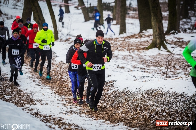 Zdjęcie w galerii na portalu naszraciborz.pl: Mróz, lód i śnieg niestraszny biegaczom. Blisko 500 twardzieli pokonało trasę w Oborze wiadomości z regionu