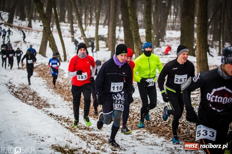 Zdjęcie w galerii na portalu naszraciborz.pl: Mróz, lód i śnieg niestraszny biegaczom. Blisko 500 twardzieli pokonało trasę w Oborze wiadomości z regionu