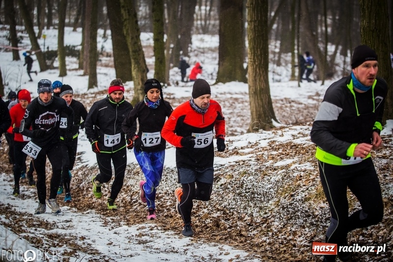 Zdjęcie w galerii na portalu naszraciborz.pl: Mróz, lód i śnieg niestraszny biegaczom. Blisko 500 twardzieli pokonało trasę w Oborze wiadomości z regionu