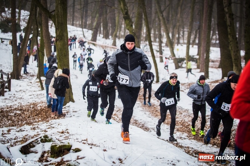 Zdjęcie w galerii na portalu naszraciborz.pl: Mróz, lód i śnieg niestraszny biegaczom. Blisko 500 twardzieli pokonało trasę w Oborze wiadomości z regionu