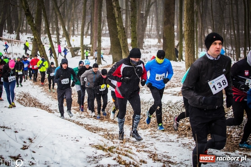 Zdjęcie w galerii na portalu naszraciborz.pl: Mróz, lód i śnieg niestraszny biegaczom. Blisko 500 twardzieli pokonało trasę w Oborze wiadomości z regionu