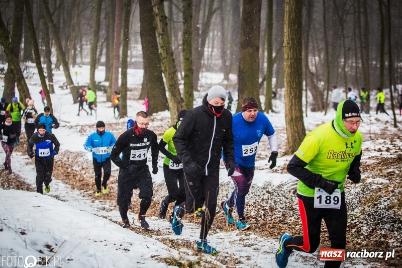 Zdjęcie w galerii na portalu naszraciborz.pl: Mróz, lód i śnieg niestraszny biegaczom. Blisko 500 twardzieli pokonało trasę w Oborze wiadomości z regionu