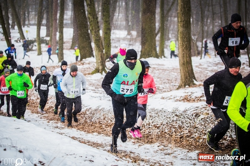 Zdjęcie w galerii na portalu naszraciborz.pl: Mróz, lód i śnieg niestraszny biegaczom. Blisko 500 twardzieli pokonało trasę w Oborze wiadomości z regionu