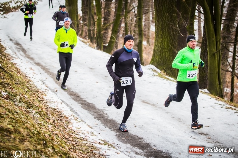 Zdjęcie w galerii na portalu naszraciborz.pl: Mróz, lód i śnieg niestraszny biegaczom. Blisko 500 twardzieli pokonało trasę w Oborze wiadomości z regionu