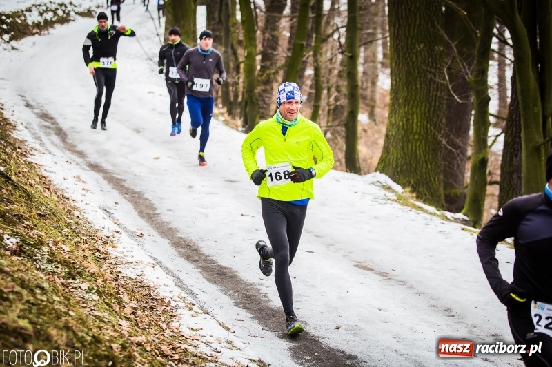Zdjęcie w galerii na portalu naszraciborz.pl: Mróz, lód i śnieg niestraszny biegaczom. Blisko 500 twardzieli pokonało trasę w Oborze wiadomości z regionu