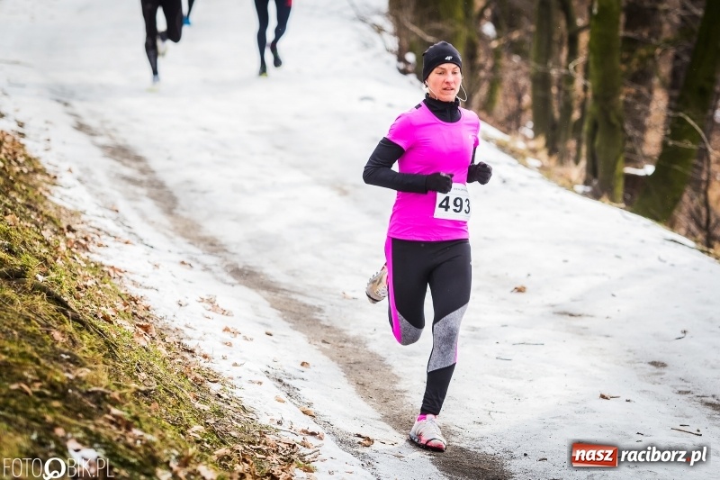 Zdjęcie w galerii na portalu naszraciborz.pl: Mróz, lód i śnieg niestraszny biegaczom. Blisko 500 twardzieli pokonało trasę w Oborze wiadomości z regionu