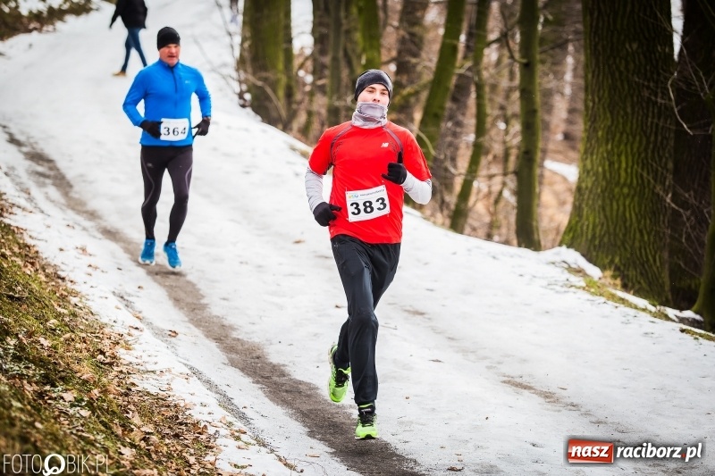 Zdjęcie w galerii na portalu naszraciborz.pl: Mróz, lód i śnieg niestraszny biegaczom. Blisko 500 twardzieli pokonało trasę w Oborze wiadomości z regionu