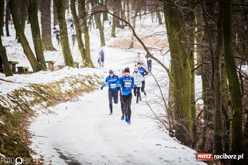 Zdjęcie w galerii na portalu naszraciborz.pl: Mróz, lód i śnieg niestraszny biegaczom. Blisko 500 twardzieli pokonało trasę w Oborze wiadomości z regionu