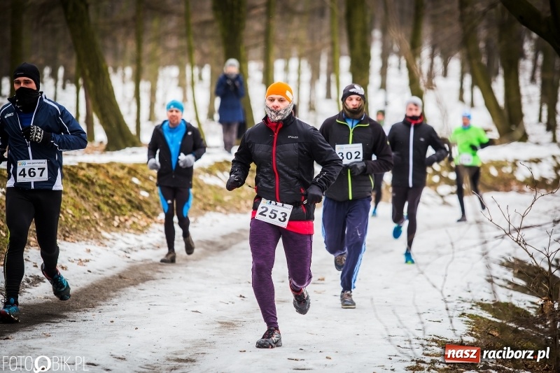 Zdjęcie w galerii na portalu naszraciborz.pl: Mróz, lód i śnieg niestraszny biegaczom. Blisko 500 twardzieli pokonało trasę w Oborze wiadomości z regionu