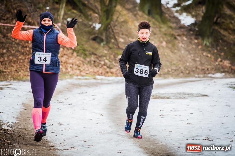 Zdjęcie w galerii na portalu naszraciborz.pl: Mróz, lód i śnieg niestraszny biegaczom. Blisko 500 twardzieli pokonało trasę w Oborze wiadomości z regionu