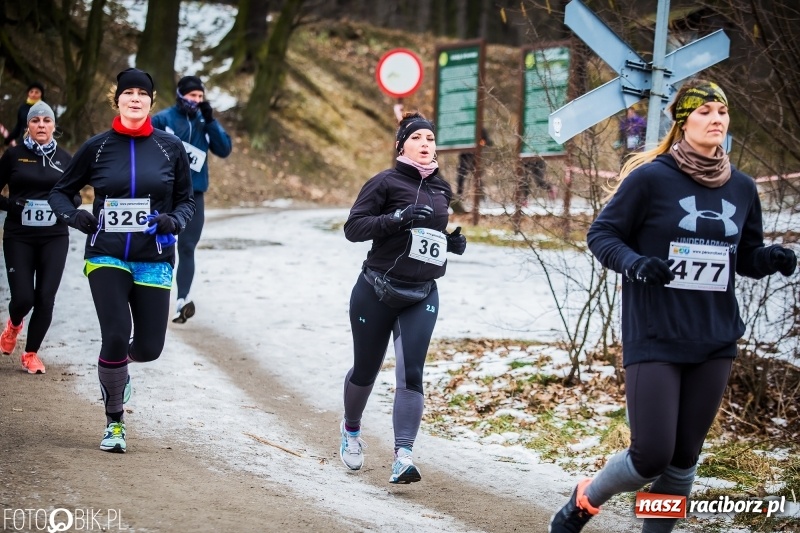 Zdjęcie w galerii na portalu naszraciborz.pl: Mróz, lód i śnieg niestraszny biegaczom. Blisko 500 twardzieli pokonało trasę w Oborze wiadomości z regionu