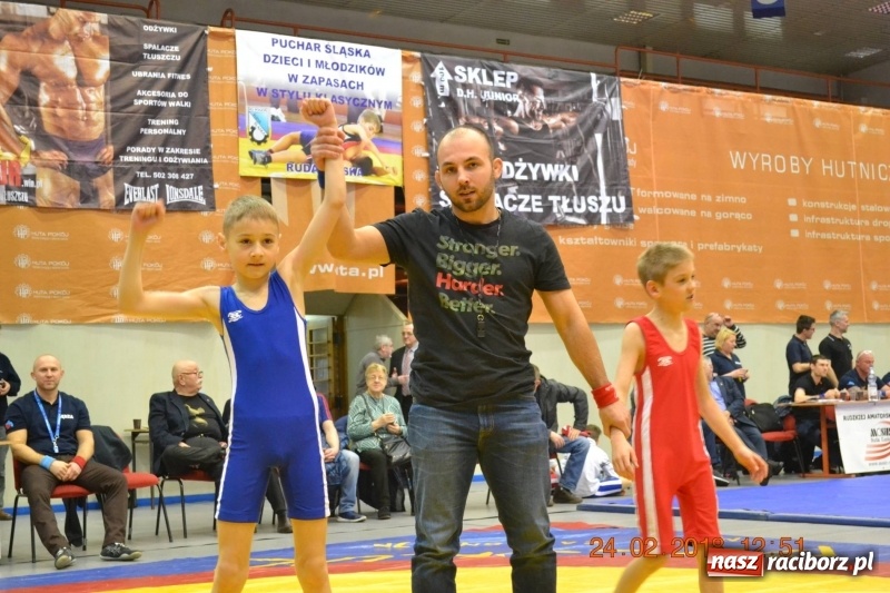 Zdjęcie w galerii na portalu naszraciborz.pl: Sukcesy raciborskich zapaśników na Mistrzostwach Śląska Młodzików i Pucharze Śląska Dzieci wiadomości z regionu