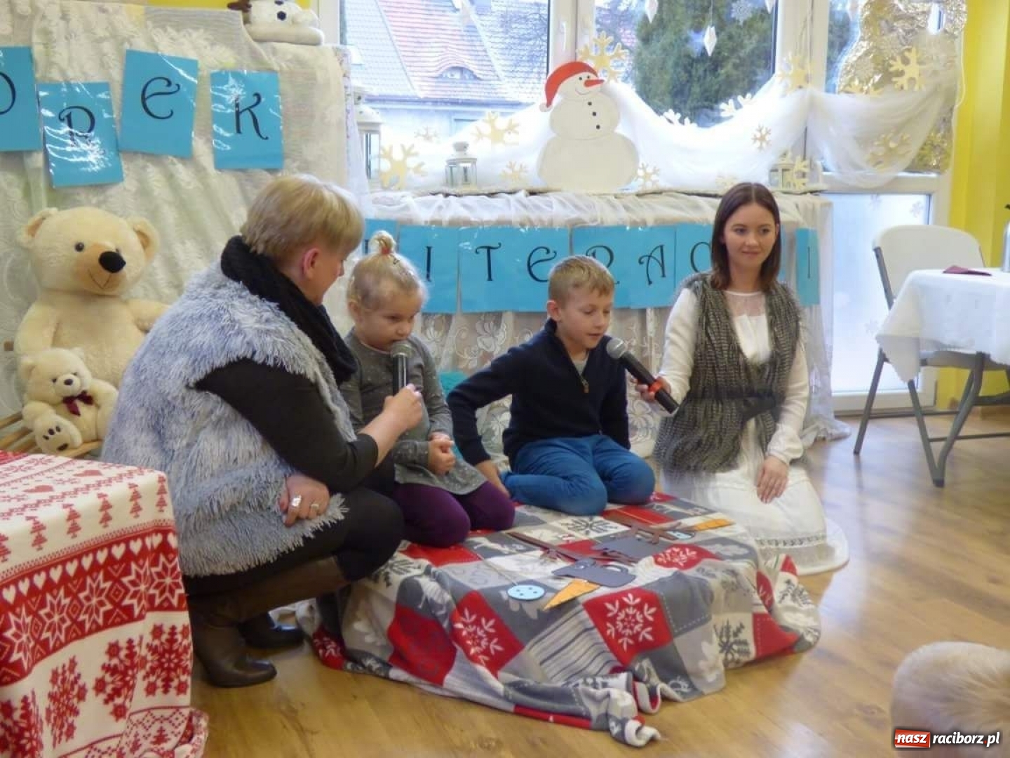 Zdjęcie w galerii na portalu naszraciborz.pl: Literatura u przedszkolaków w Nędzy. Dzieci zachwycone  wiadomości z regionu