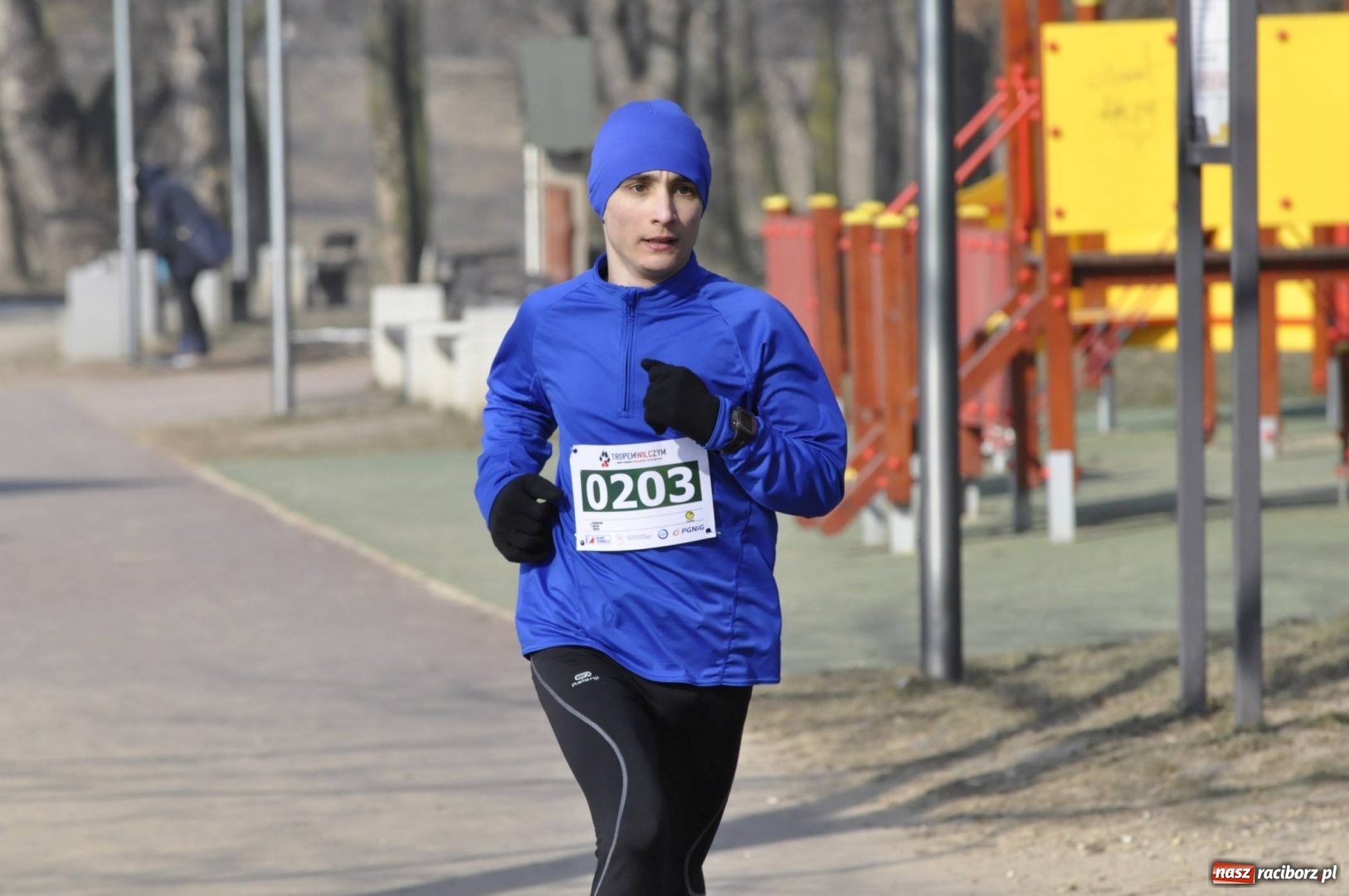 Zdjęcie w galerii na portalu naszraciborz.pl: Tropem Wilczym. Bieg Pamięci Żołnierzy Wyklętych w Raciborzu  wiadomości z regionu