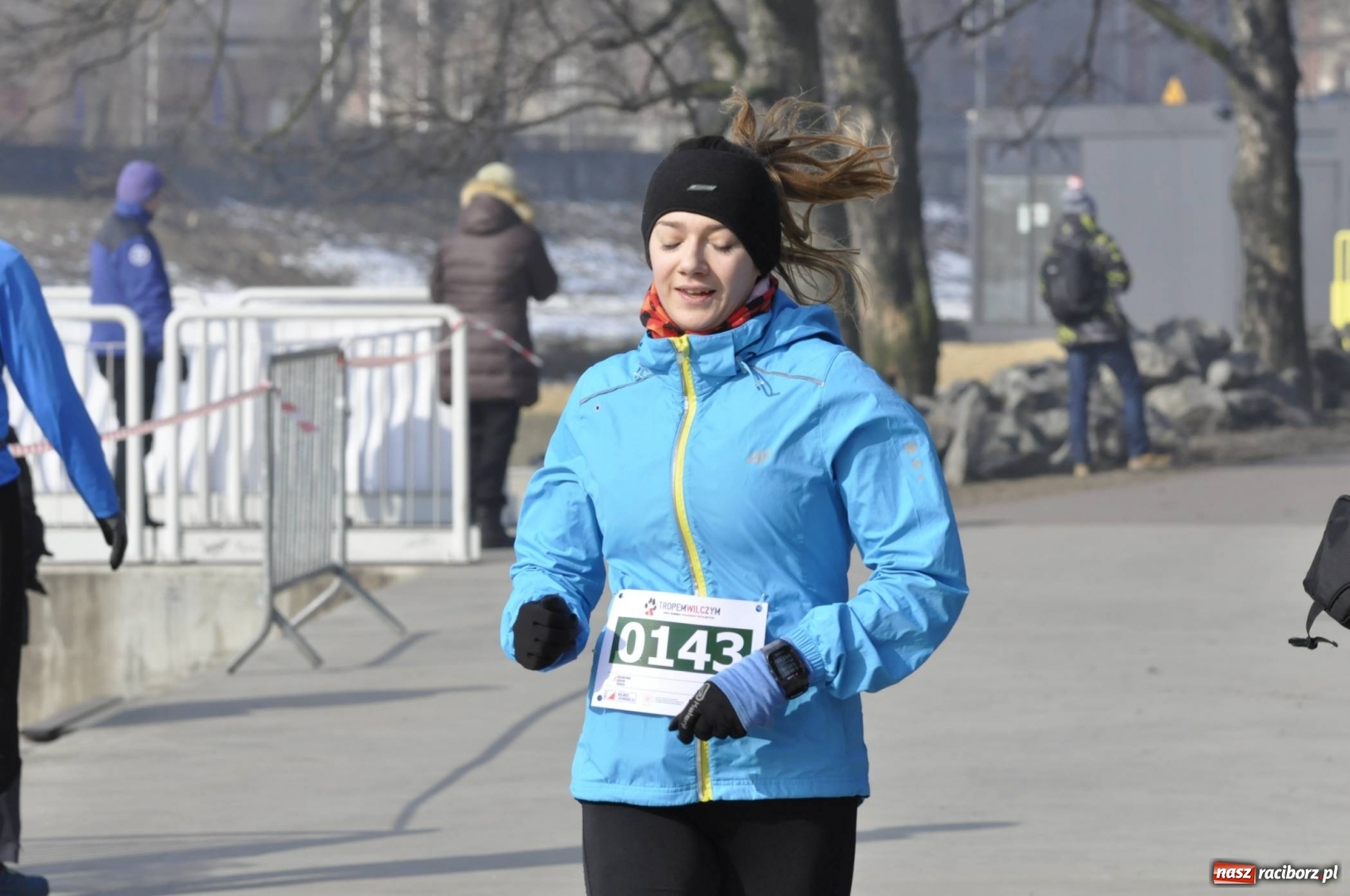 Zdjęcie w galerii na portalu naszraciborz.pl: Tropem Wilczym. Bieg Pamięci Żołnierzy Wyklętych w Raciborzu  wiadomości z regionu