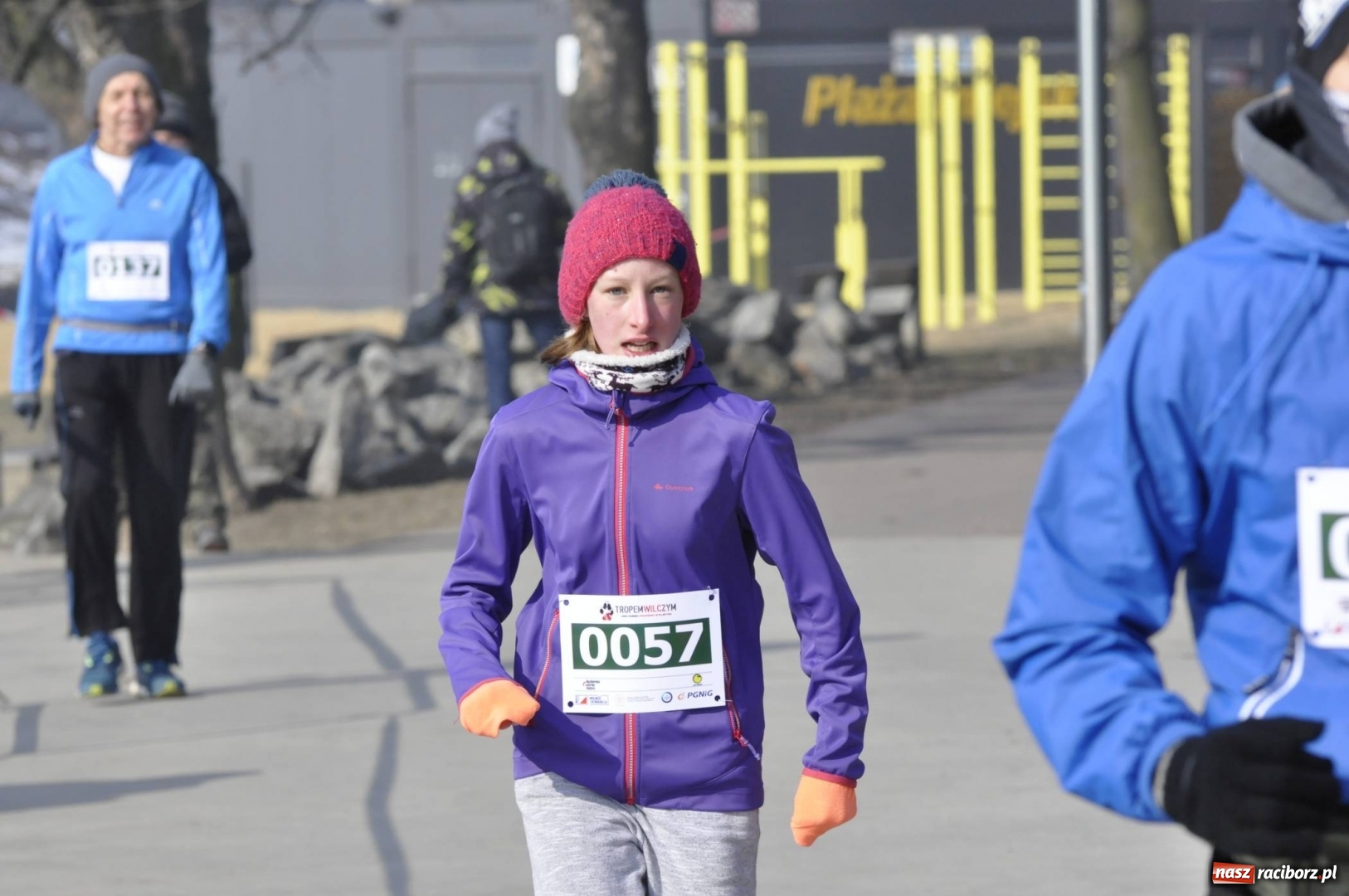 Zdjęcie w galerii na portalu naszraciborz.pl: Tropem Wilczym. Bieg Pamięci Żołnierzy Wyklętych w Raciborzu  wiadomości z regionu