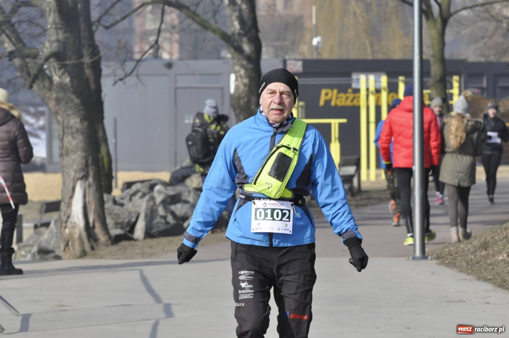 Zdjęcie w galerii na portalu naszraciborz.pl: Tropem Wilczym. Bieg Pamięci Żołnierzy Wyklętych w Raciborzu  wiadomości z regionu