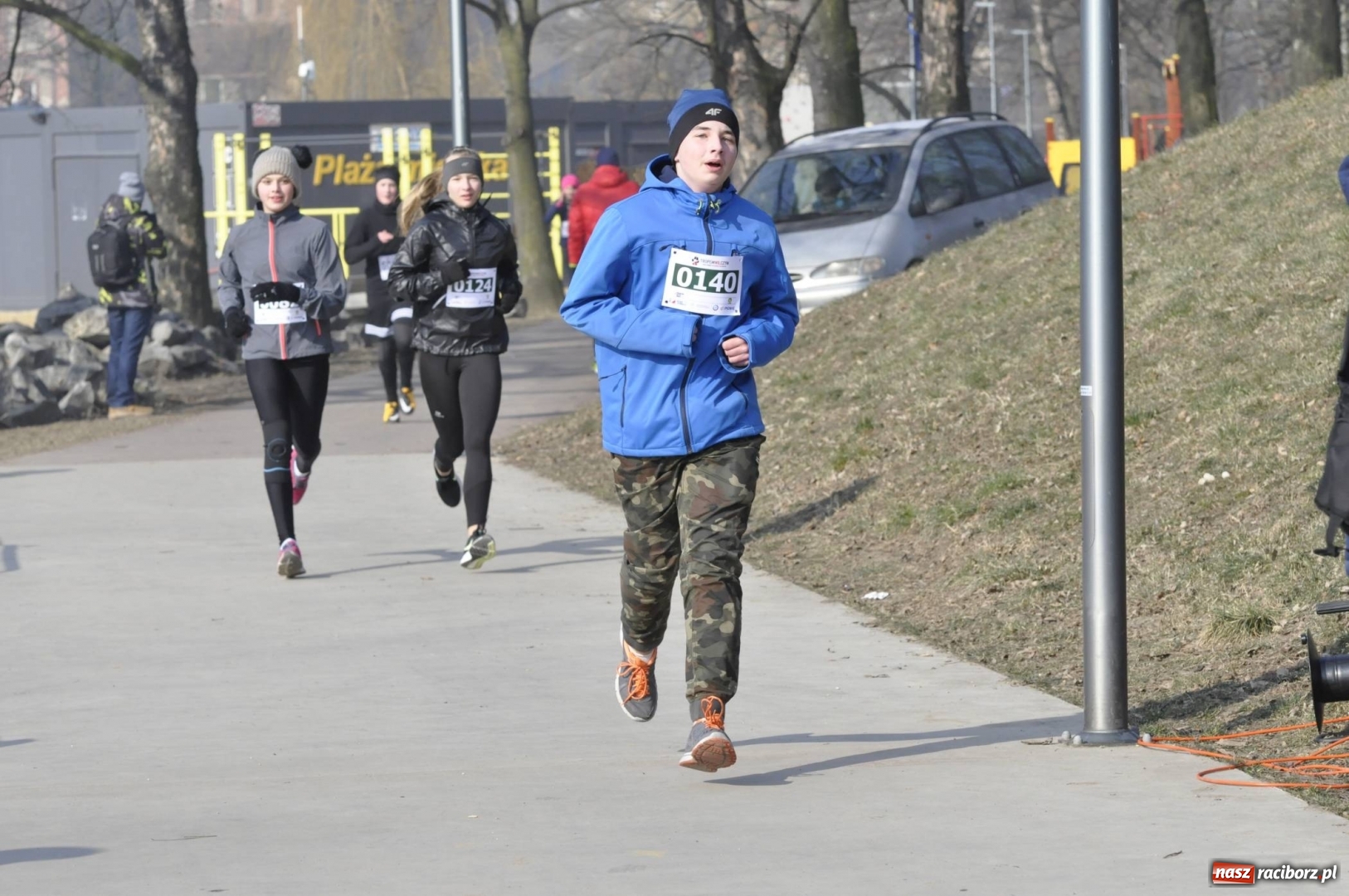 Zdjęcie w galerii na portalu naszraciborz.pl: Tropem Wilczym. Bieg Pamięci Żołnierzy Wyklętych w Raciborzu  wiadomości z regionu