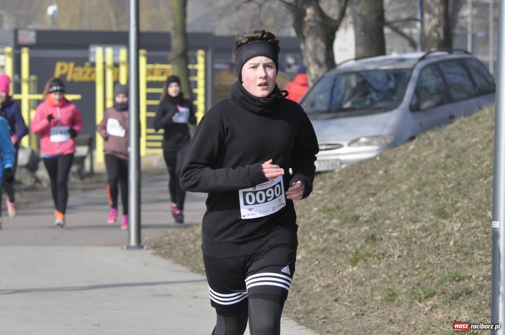 Zdjęcie w galerii na portalu naszraciborz.pl: Tropem Wilczym. Bieg Pamięci Żołnierzy Wyklętych w Raciborzu  wiadomości z regionu