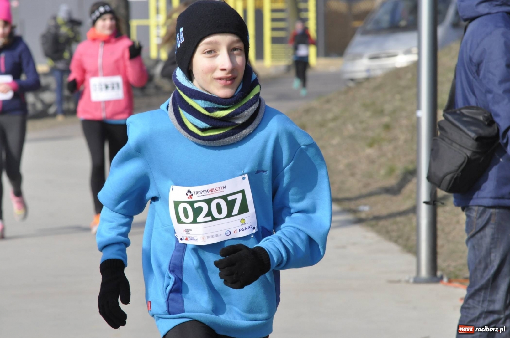 Zdjęcie w galerii na portalu naszraciborz.pl: Tropem Wilczym. Bieg Pamięci Żołnierzy Wyklętych w Raciborzu  wiadomości z regionu