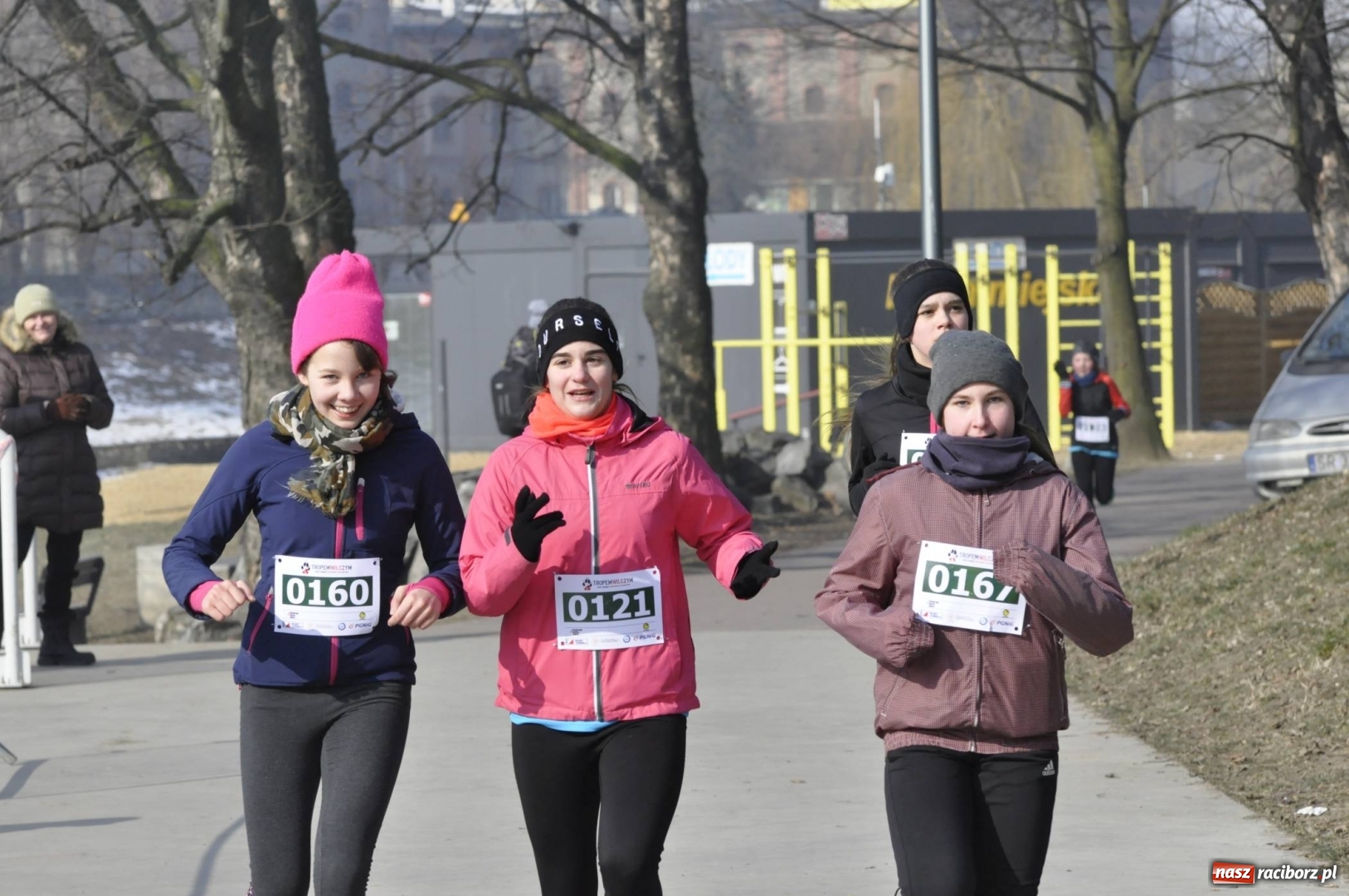 Zdjęcie w galerii na portalu naszraciborz.pl: Tropem Wilczym. Bieg Pamięci Żołnierzy Wyklętych w Raciborzu  wiadomości z regionu