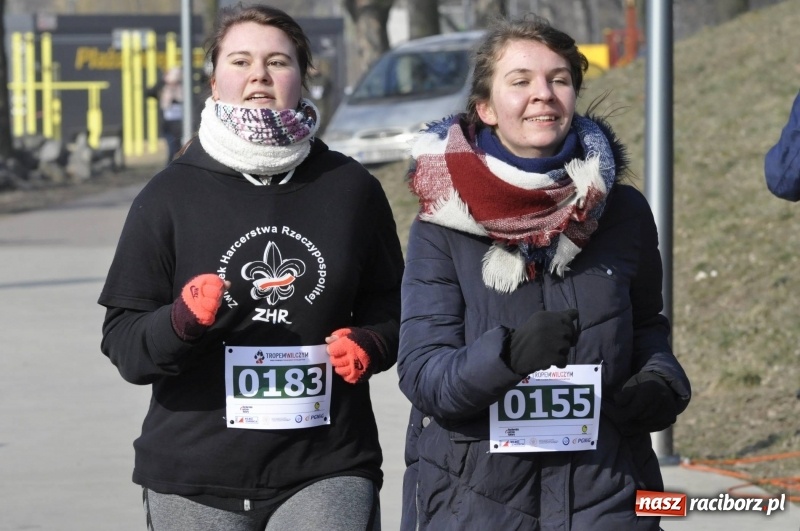 Zdjęcie w galerii na portalu naszraciborz.pl: Tropem Wilczym. Bieg Pamięci Żołnierzy Wyklętych w Raciborzu  wiadomości z regionu