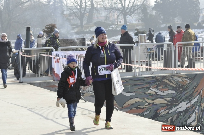 Zdjęcie w galerii na portalu naszraciborz.pl: Tropem Wilczym. Bieg Pamięci Żołnierzy Wyklętych w Raciborzu  wiadomości z regionu